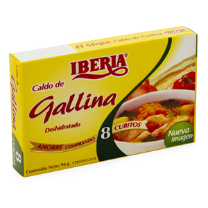 CALDO DE GALLINA IBERIA 8 UN