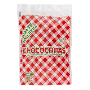 GALLETAS CON CHOCOLATE  CHOCOCHITAS  160 GR