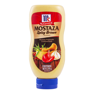 MOSTAZA SPICY BROWN MCCORMICK 290 GR