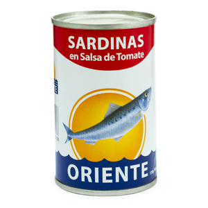 SARDINAS EN SALSA DE TOMATE ORIENTE 170 GR