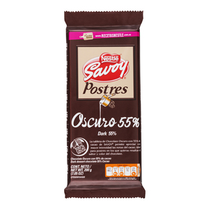 CHOCOLATE SAVOY OSCURO PARA POSTRES 200 GR