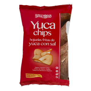 YUCA CHIPS NATURAL CON SAL ISELITAS 180 GR