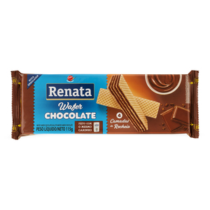 GALLETA WAFER CHOCOLATE RENATA 115 GR