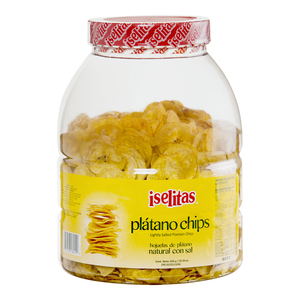 PLATANITO CHIPS CON SAL ISELITAS 700 GR