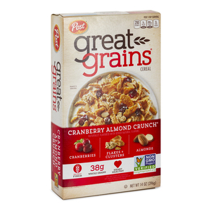 CEREAL GREAT GRAINS CRANBERRY POST 396 GR