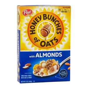 CEREAL HONEY BUNCHES ALMONDS POST 340 GR