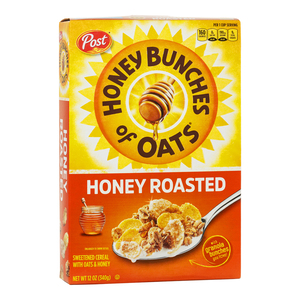 CEREAL HONEY BUNCHES HONEY ROASTED POST 340 GR