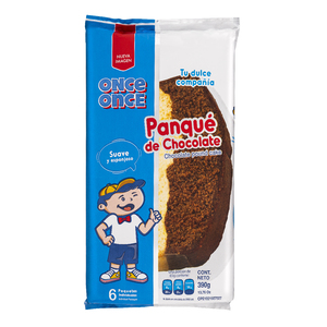 PANQUÉ ONCE ONCE CHOCOLATE 390 GR