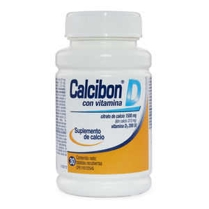 CALCIBON D 1500 mg X 30 TABLETAS