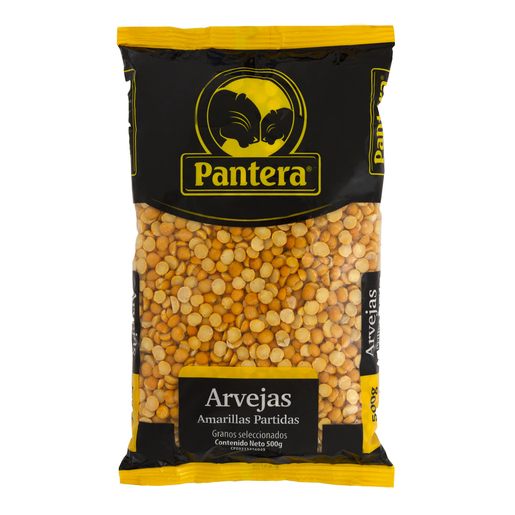 ARVEJAS AMARILLAS PARTIDAS PANTERA 500 GR