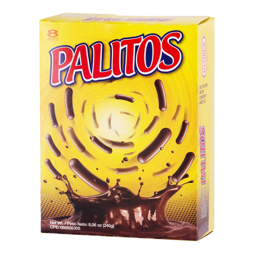 PALITOS DE CHOCOLATE DANIBISK 240 GR