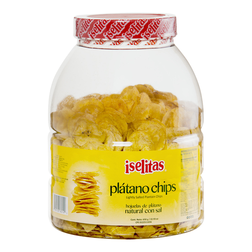 PLATANITO CHIPS CON SAL ISELITAS 700 GR