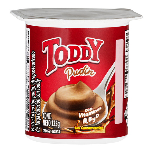 PUDIN UHT TODDY 125 GR