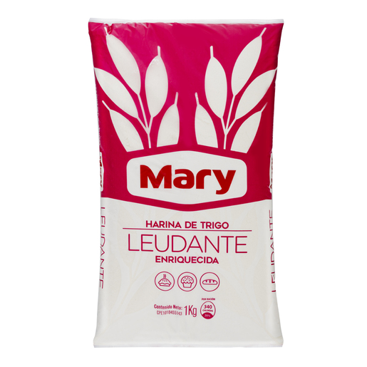 HARINA DE TRIGO LEUDANTE ENRIQUECIDA MARY 1 KG