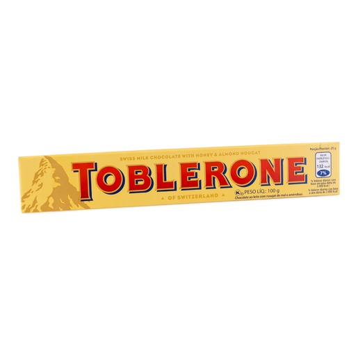 CHOCOLATE LECHE TOBLERONE 100 GR